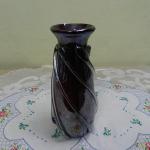 Vase - ruby glass - 1930