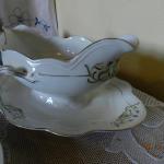 Porcelain Dish Set - white porcelain - 1920