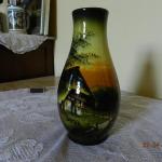 Vase from Porcelain - majolica - 1930