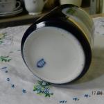 Porcelain Mug - white porcelain, cobalt - 1920