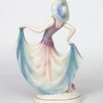 Ceramic Figurine - Woman - Hertwig - Katzhutte, návrh Stephan Dakon - 1920