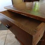 Bedside Table - wood - 1950