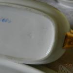Porcelain Dish Set - white porcelain - 1800