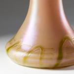 Vase - pink glass, opal glass - 1910