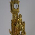 Figural Mantel Timepiece - wood, brass - 1771