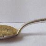 Gold and silver plated, cake scoop - Christofle