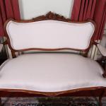 Sofa - solid oak - 1860