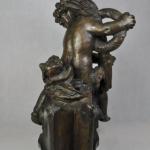 Sculpture - patinated bronze - Josef Drahoòovský - 1930