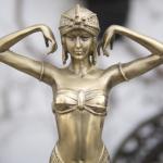 Dancer - bronze, marble