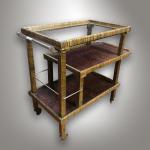 Serving Trolley - solid wood, chrome - 1935