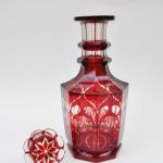 Carafe - glass - 1880
