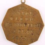 Military medal for regimental race winners 1933