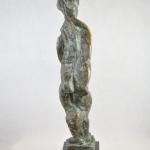 Nude Figure - patinated bronze, granite - Emil Filla - 1990