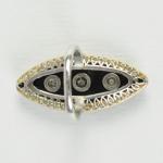 Ladies' Ring - onyx, platinum - 1930