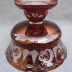 Glass Pedestal Bowl - 1970