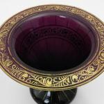 Vase - glass violet - 1930