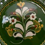 Ceramic Plate - majolica - 1930