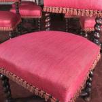Chair Sets - solid oak - 1890