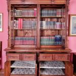 Bookcase - solid oak - 1890