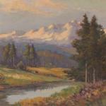 Mountain Landscape - Zavel Frantiek - 1935