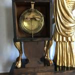 Clock - wood, brass - 1800