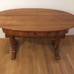 Writing Table - solid wood, cherry veneer - 1840