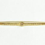 Gold Brooch - white gold, yellow gold - 1925