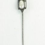 Tie Pin - pearl, silver - Marie Køivánková - 1910