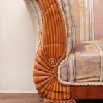 Sofa - solid wood, veneer - 1830