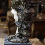 Dancer - alabaster, bronze - Gory - 1900