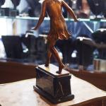 Dancer - bronze, marble - Hans Rieder - 1925