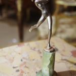 Dancer - bronze, marble - Josef Kostial - 1900