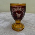 Glass - glass, ruby glass - 1910