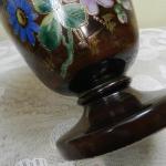 Vase - glass, milk glass - 1850