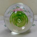 Glass Paperweight - glass, clear glass - 1950
