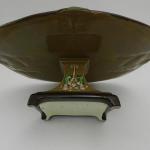Pedestal Dish - ceramics, majolica - 1900