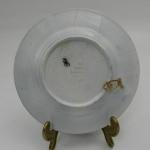 Plate - porcelain - Star Role - 1860