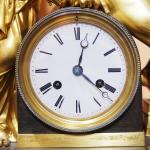 Mantel Clock - bronze - 1850