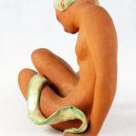 Nude Figure - ceramics, terracotta - Keramické závody Znojmo - 1960