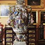 Porcelain Vase - white porcelain - Dresden 1870 - 1870