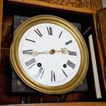 Longcase Clock - solid wood - 1850