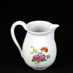 Milk Jug - glazed porcelain, painted porcelain - Porcelánka Vídeò - 1770
