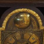Mantel Clock - bronze, wood - 1750