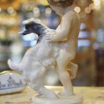 Porcelain Figurine - white porcelain - 1920