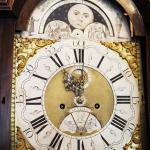 Longcase Clock - solid walnut wood - 1680