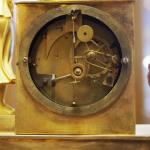 Mantel Clock - bronze, enamel - 1850