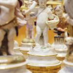 Meissen Porcelain Figural Group - white porcelain - 1880
