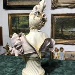 Porcelain Girl Figurine - AMPHORA, Riessner-Stellmacher a Kessel - 1905