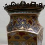 Pair of Porcelain Vases - metal, porcelain - 1880