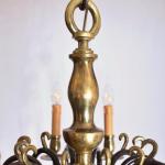 Twelve Light Chandelier - bronze, copper - 1915